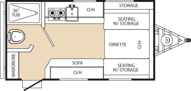 2012 Forest River RV Viking 14R