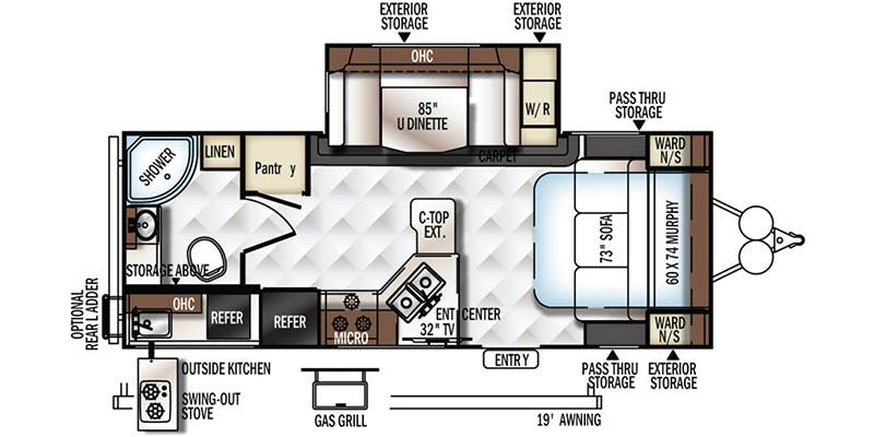 2018 Forest River RV Rockwood 2507S
