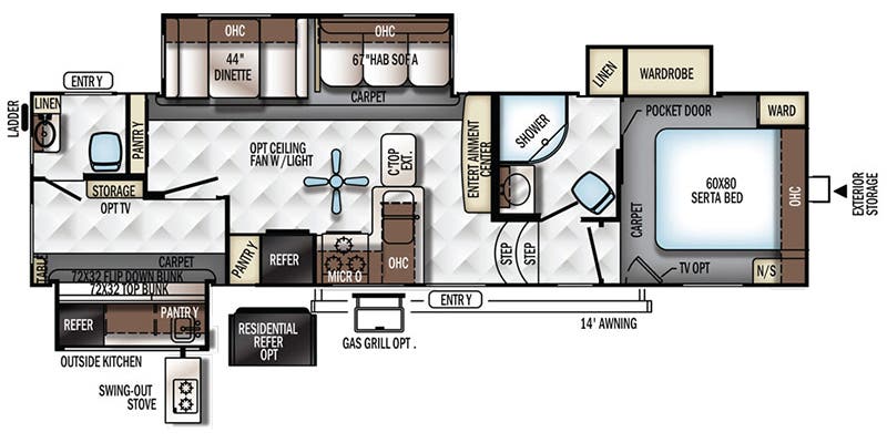 2017 Forest River RV Rockwood 8301WS