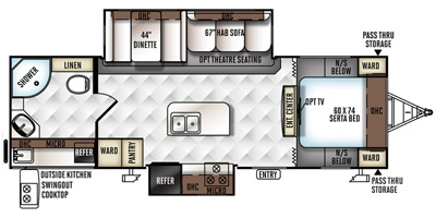 2016 Forest River RV Rockwood 2607A