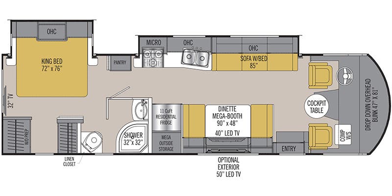 2018 Coachmen RV Pursuit 32WC