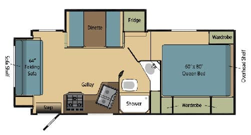 2015 Adventurer Eagle Cap 1160