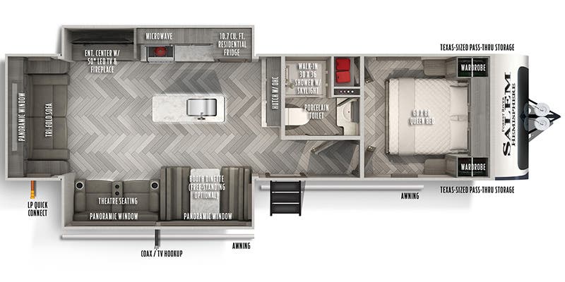 2022 Forest River RV Hemisphere SALEM 271RL