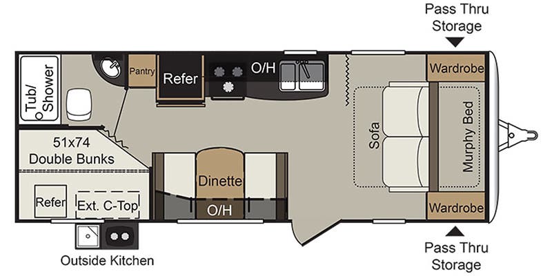 2018 Keystone RV Passport 239MLWE
