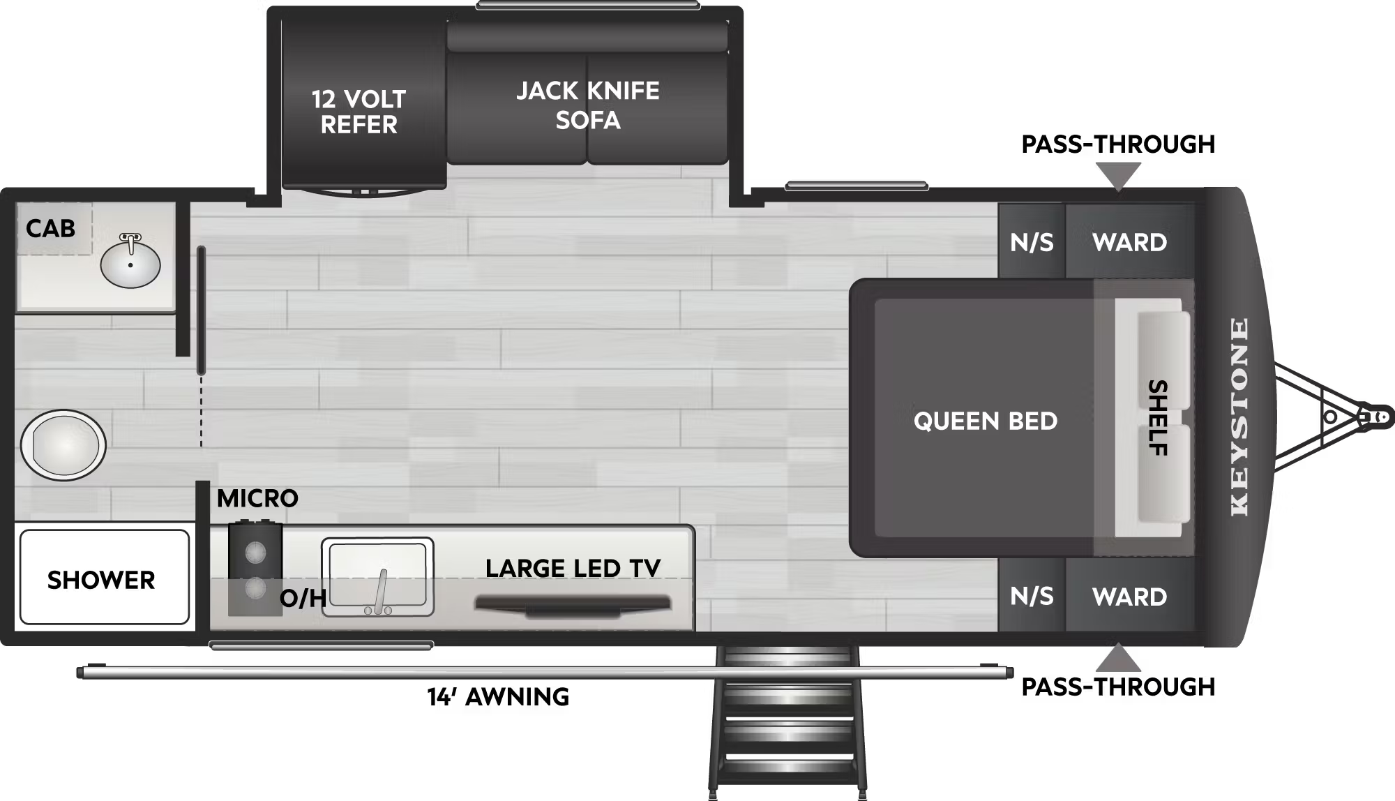 2026 Keystone RV Passport 180RBCWE