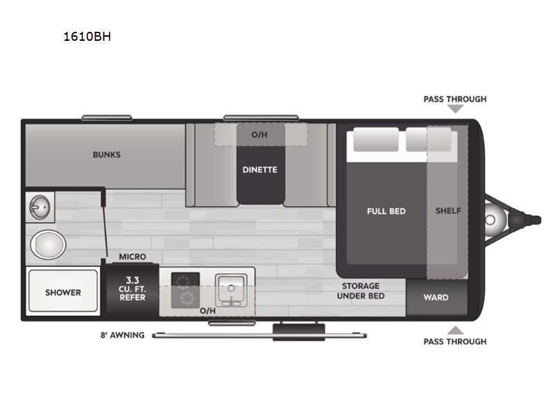 2026 Keystone RV Springdale 1610BH