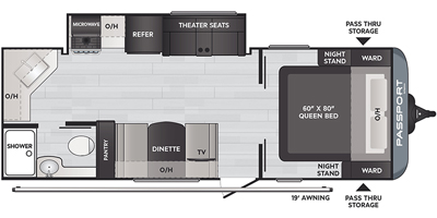2022 Keystone RV Passport T229RKWE